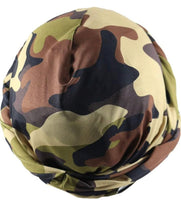 Load image into Gallery viewer, Camo satin lined Turban