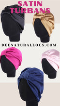 Load image into Gallery viewer, Full satin Turban