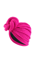 Load image into Gallery viewer, Satin lined knotted Turban