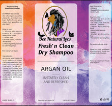 Load image into Gallery viewer, Fresh’ n Clean Dry Shampoo