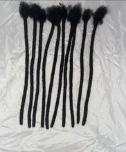 Load image into Gallery viewer, 6”  .4 small human hair loc ext