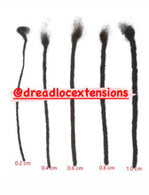 Load image into Gallery viewer, 10” crochet loc extensions