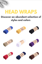 Load image into Gallery viewer, Solid head wrap
