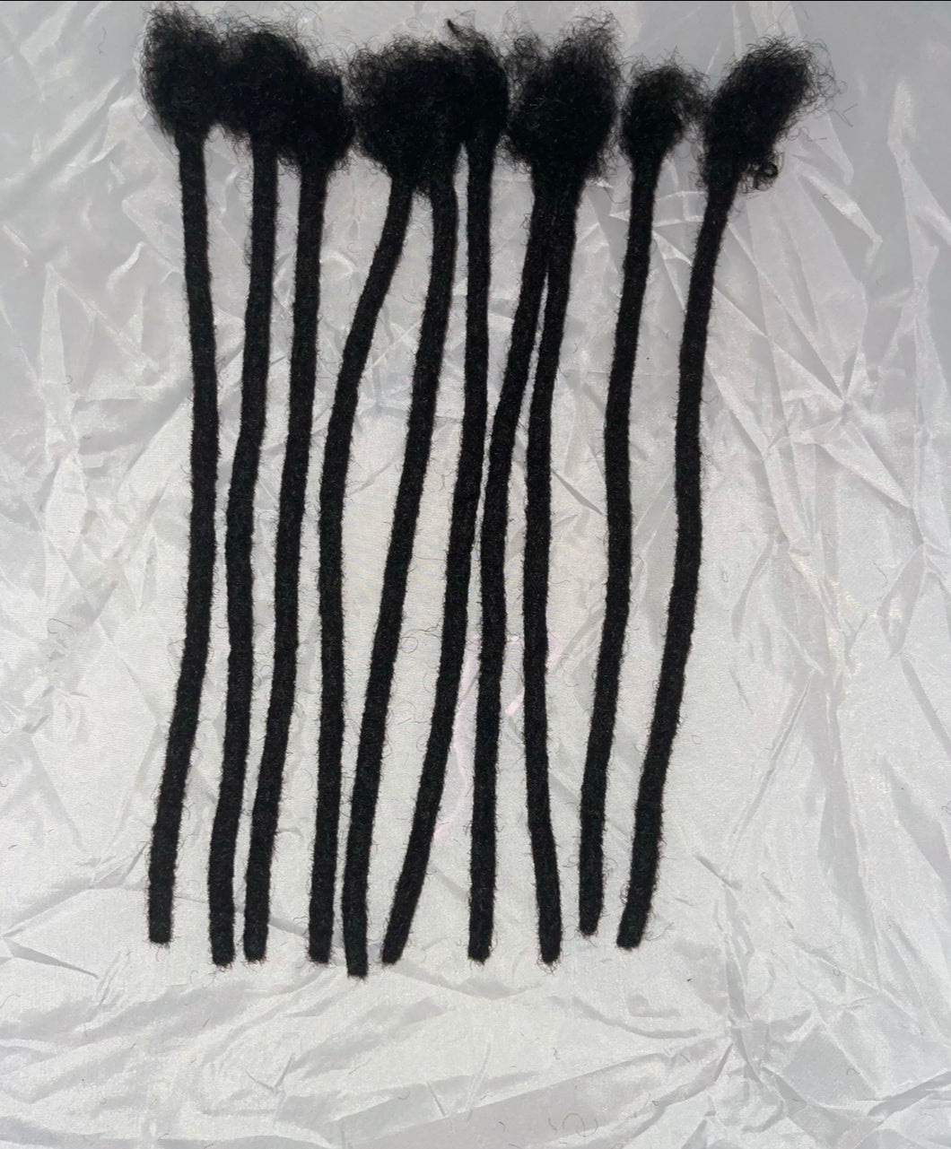 6”  .4 small human hair loc ext