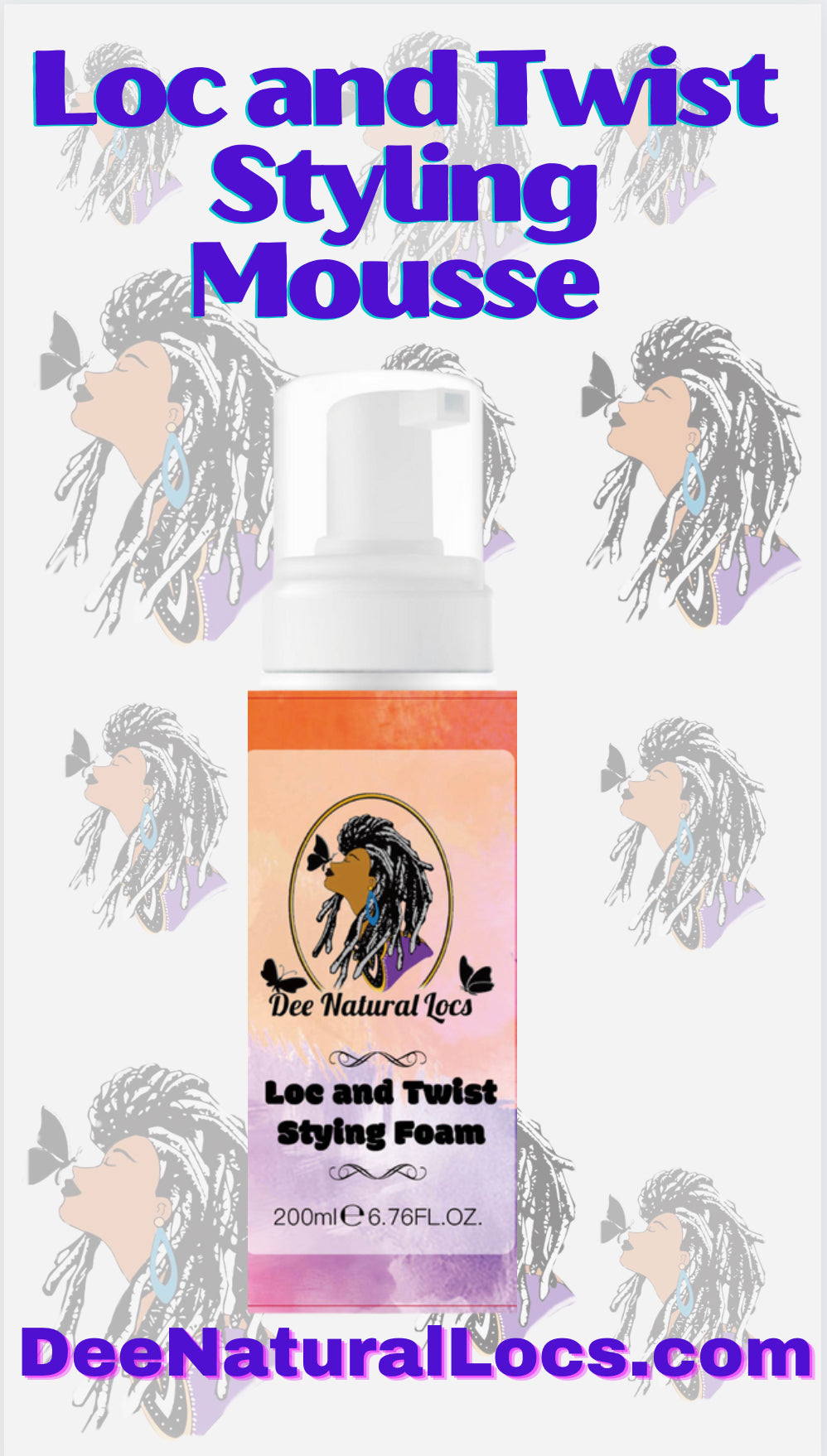 Loc and Twist Styling mousse