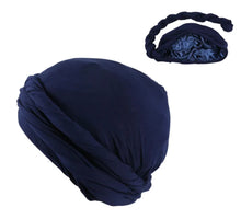 Load image into Gallery viewer, Satin lined Turban
